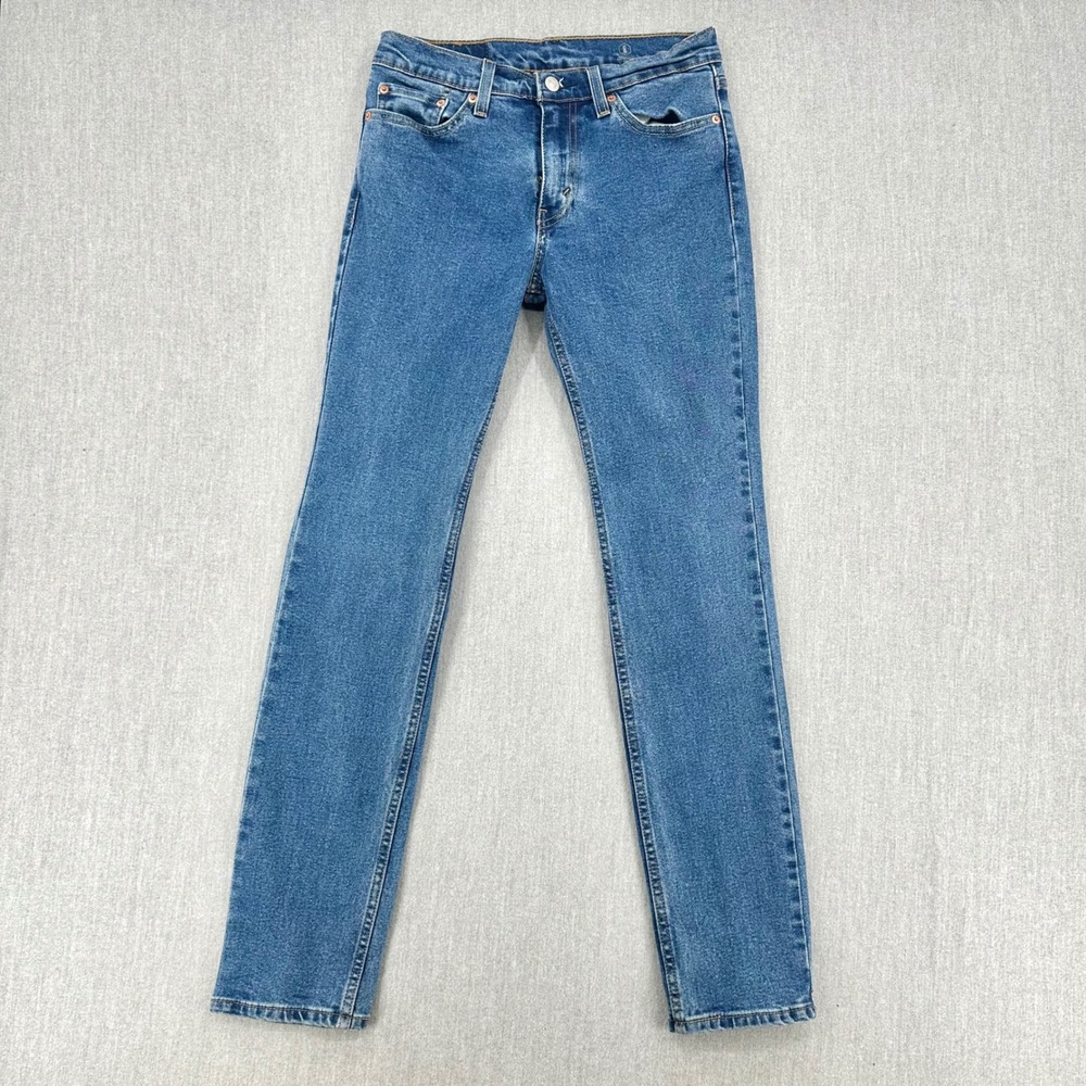 Levis 511 Slim Fit‎ Jeans Mens 29x32 Blue Medium Wash All Seasons Tech Skinny